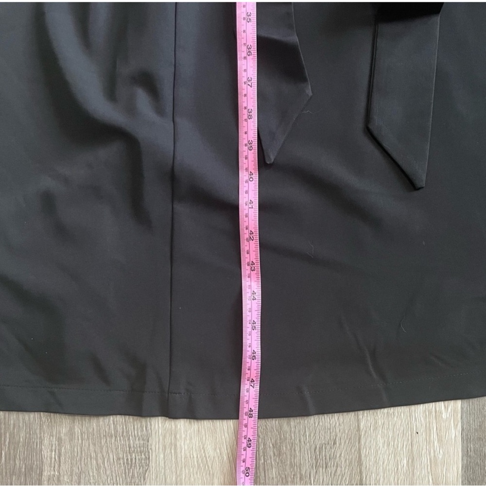 NWT Torrid Black Midi Twill Shirtdress Sleeveless Belted Stretch WomenPlus 3X - Picture 11 of 14
